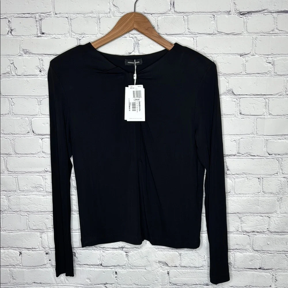 NWT Anine Bing Amaya Cut Out Top Size Large - Picture 2 of 10